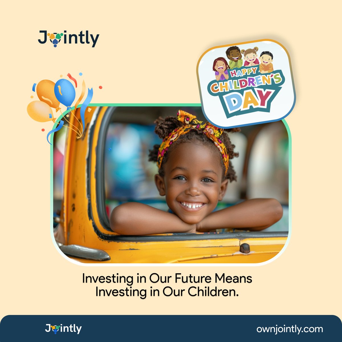 ownjointly's tweet photo. Investing in our future means investing in our children. Use the Jointly platform to acquire property shares for your child today from Autograph Lagos with a 15% ROI.
#FractionalRealEstate #BuildWealth #RealEstateInvestment #AutographLagos #PropertyShares #LagosRealEstate https://t.co/c6DuWN7A41
