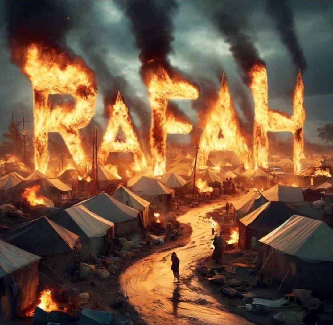 #RafahOnFire
Rabbim sen yardım et. Allahın laneti üzerinize olsun #katilsürüsüisrail