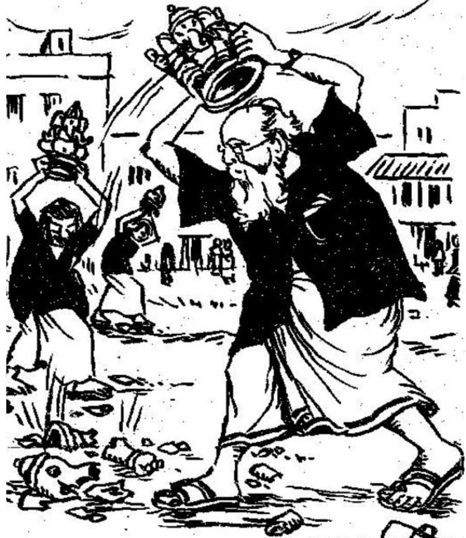 In the history of Indian Anti Caste Movements today was the day when Periyar demonstrated there is no God.

 71 Years ago!

On 27th May 1953, Periyar celebrated Buddha Day by breaking the idols of Lord Ganesha.

#BuddhaDay #Periyar