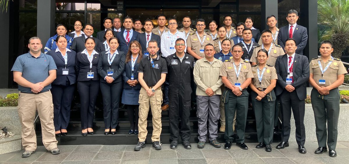 4 Front Line Officer courses were carried out with Peru to ⬆️ awareness on safely responding to & establishing initial control of an incident involving nuclear & radioactive materials ☢️ Instructors who attended the course are now able to deliver it to other training academies.