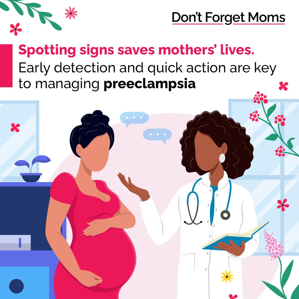 With timely diagnosis &amp; proper care, mothers can manage Preeclampsia &amp; have healthy pregnancies. Know the signs, seek prompt medical attention, &amp; follow your healthcare provider's advice for a successful outcome. 
#PreeclampsiaAwareness #HealthyPregnancy #MaternalHealth