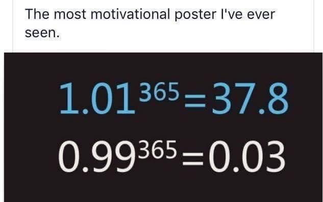 Just that 1% extra effort 💪🏼