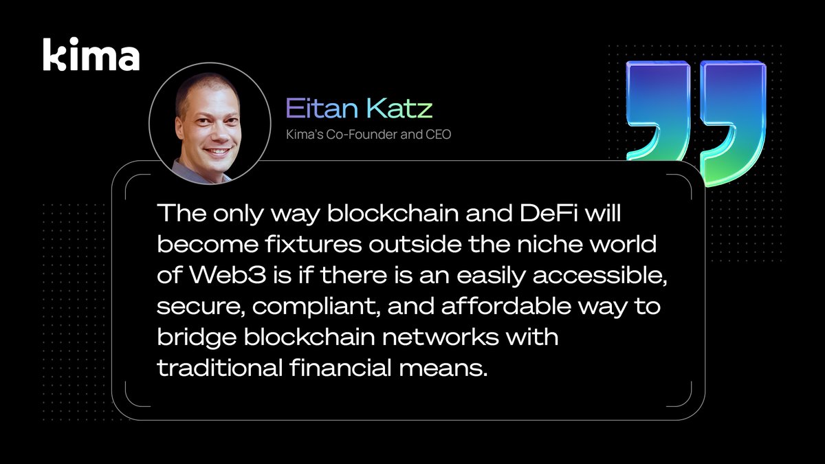 📢What does it take for #blockchain and #DeFi to go mainstream?  

👇Here's what our CEO🌟, @eitank, thinks about it. 

 🗨️Got any insights or ideas? We're all ears! Share your thoughts in the comments below!