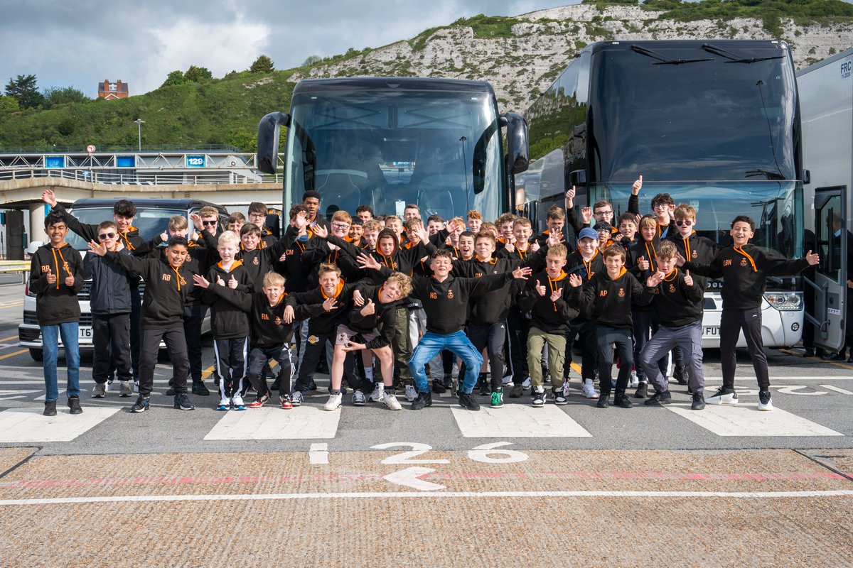 The Netherlands trip is off! We've arrived at Dover and are about to board an earlier than planned ferry! #royallib