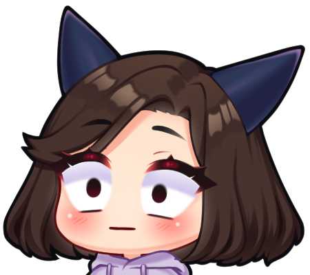 GamzeSip's tweet photo. @ksenyvee I dont have an OC overall, its just me - in a cuter version  👉👈 (its me mixed with Gengar ears and their Red eyes) https://t.co/ik53GyuVet