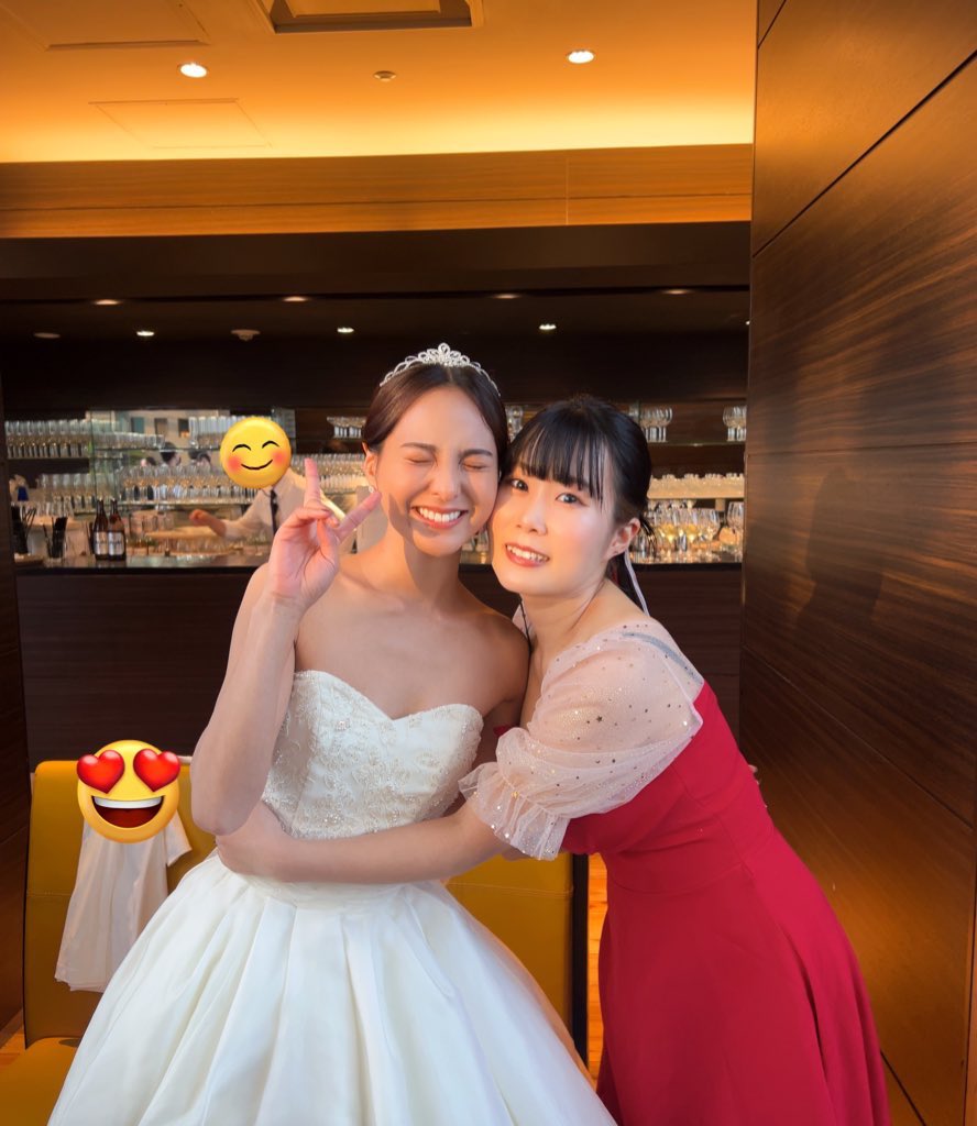 親友のあっちゃん改めて本当に結婚おめでとう