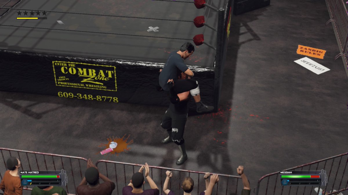 mtbd215's tweet image. “ARRRRE YOOU READYYY!!?”
CZW FAKE YOU TV! 2001 @WWEgames #2K23 @mtbd215 #CZW #FAKEYOUtv