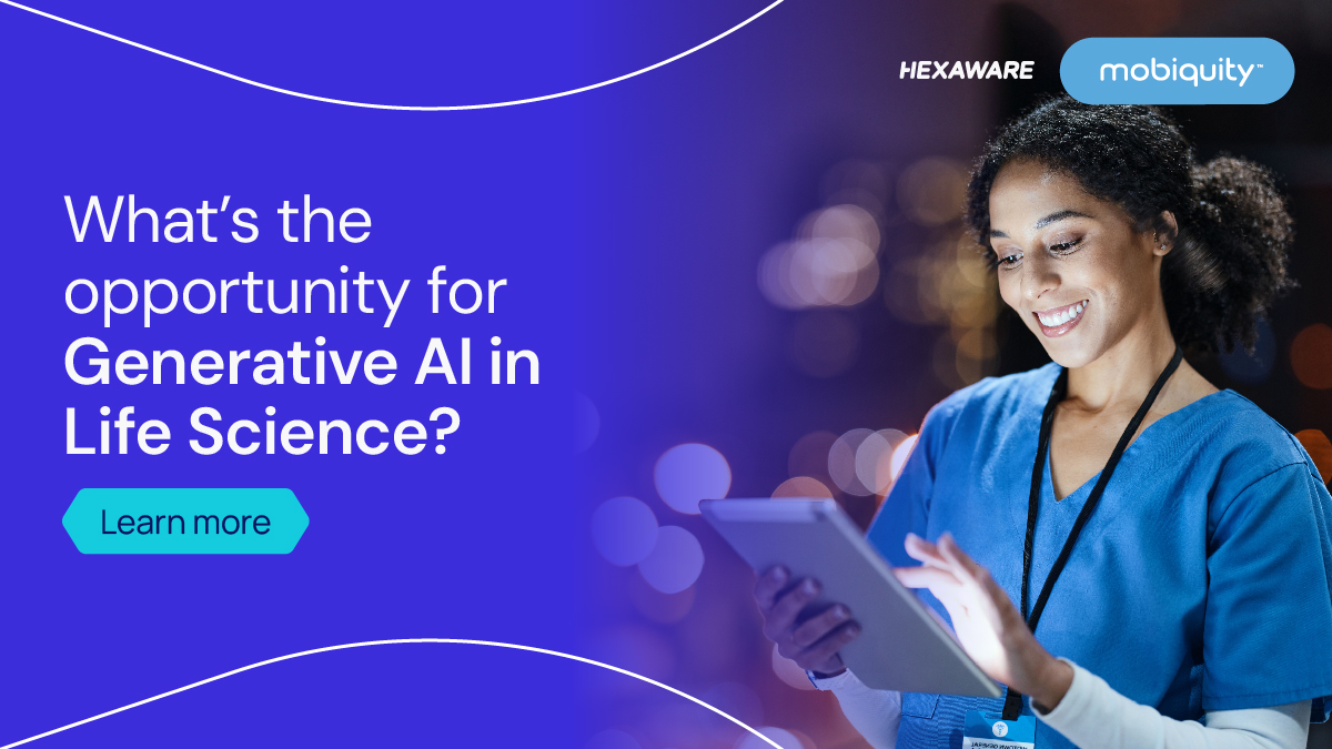 The stakes couldn’t be higher than in the work we do in Healthcare &amp; Life Sciences, which makes the possibilities of AI even more exciting.

Download our recent report to explore AI in Life Science &amp; see how Hexaware can transform possibility into reality! bit.ly/3UWpAHM