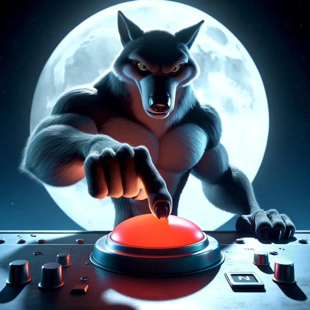 excited to announce an upcoming partnership with @wolfswapdotapp 🤝 @boomersquadnft1 they $puush da button to da $MOON is alpha 👉🔴🔵 will you? 🫵 more details to come this week you are not ready #cronos #memecoins #crofam