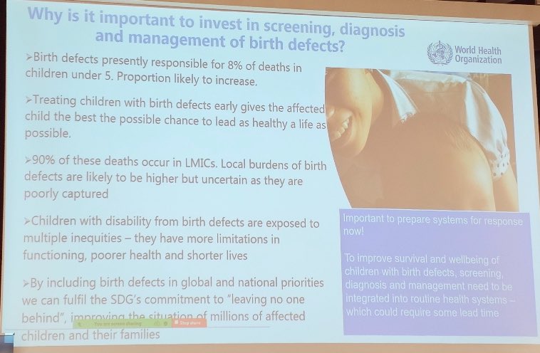 ayla_gerk's tweet image. We must invest in #BirthDefect #screening #diagnosis &amp;amp; #management‼️

Only by prioritizing #CongenitalAnomalies we will achieve #SDGS #HealthForAll 🌎🩺

Thank you @ABanerjeeWHO #Maternal &amp;amp; #Child #Health for all your efforts in ⬆️ equity, quality &amp;amp; access to #healthcare 

#WHA77
