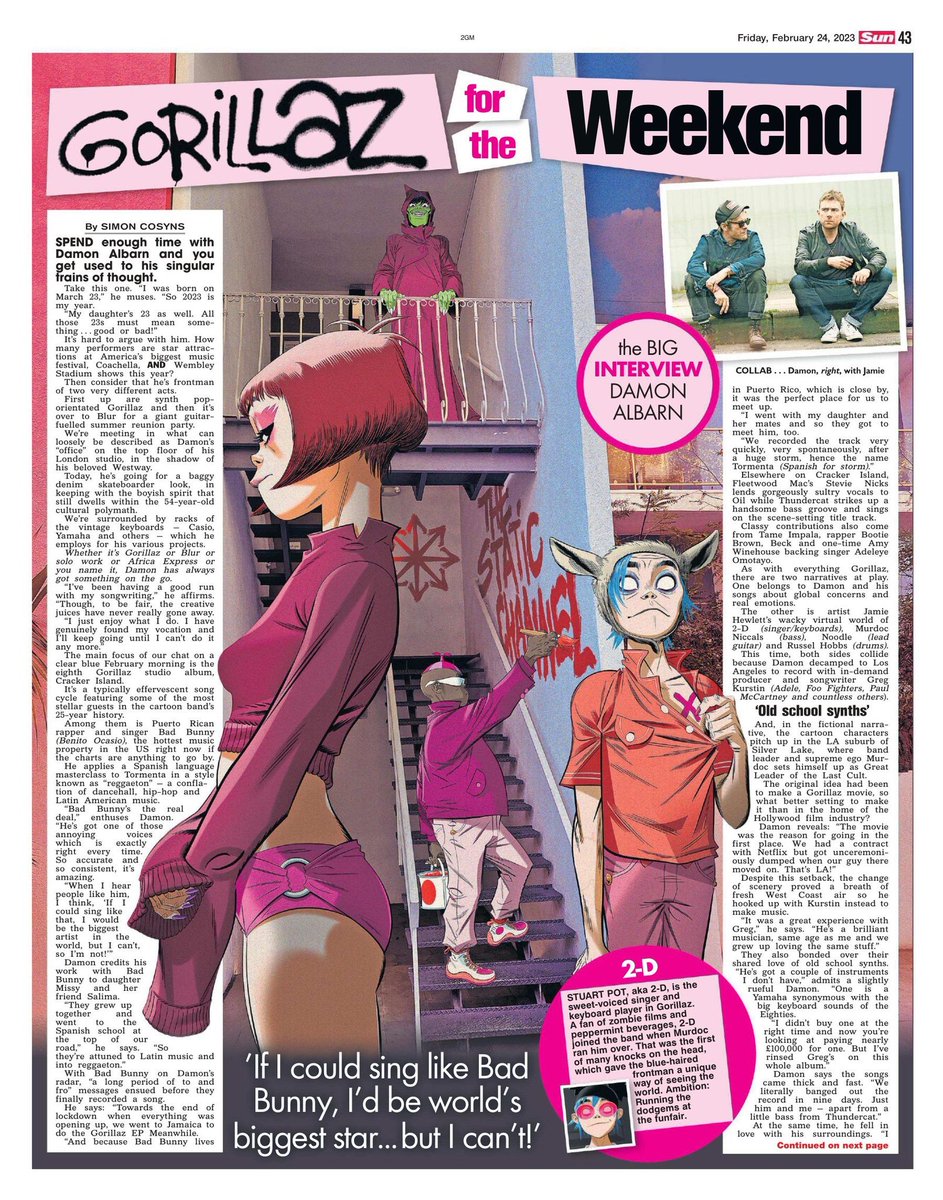 daily gorillaz (@dailygorillaz) on Twitter photo 2024-05-27 07:31:50