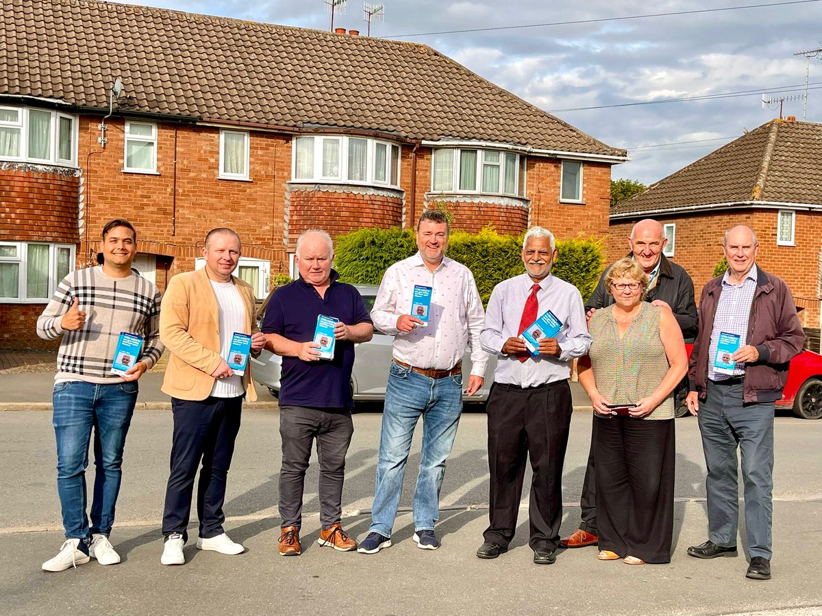 Worcester City Council by-election campaigning with Allah Ditta