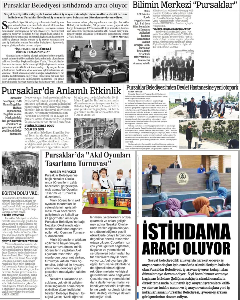Basında Pursaklar📰 @Ertugrulcetin06 #pursaklar #press #news #NewsBreak #Newspaper #haberler #haber #basın