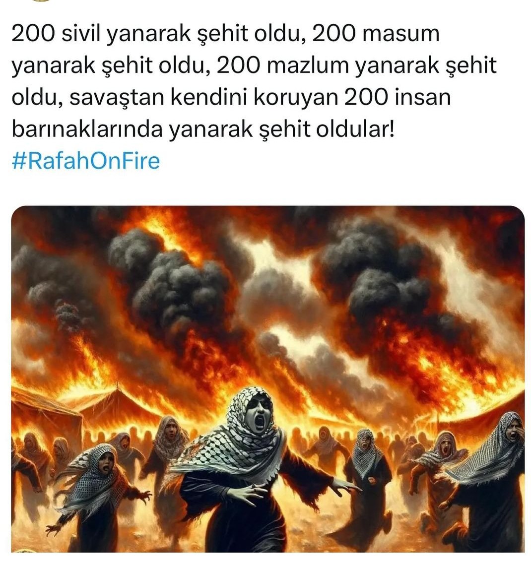 Allah büyüktür 
#RafahOnFire