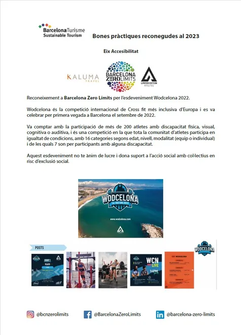 bwsocialvalue's tweet photo. 🌟 ¡No te pierdas el Business With Social Value #BWSV24! 🌟
Este 31 de mayo en el @HotelAlimaraBcn  de #Barcelona además de un increíble evento de #networking, tendremos el visionado de los Carteles de los premiados de la VIII edición de los Premios Barcelona Sustainable Tourism 2023 @BarcelonaTurism 
🤝 Únete a nosotros para:
✅ Conectar con más de 117 vendedores sociales.
✅ Participar en mesas redondas inspiradoras.
✅ Conocer las mejores prácticas en turismo sostenible.
¡Asegura tu lugar hoy mismo y forma parte de este evento transformador #Sostenibilidad