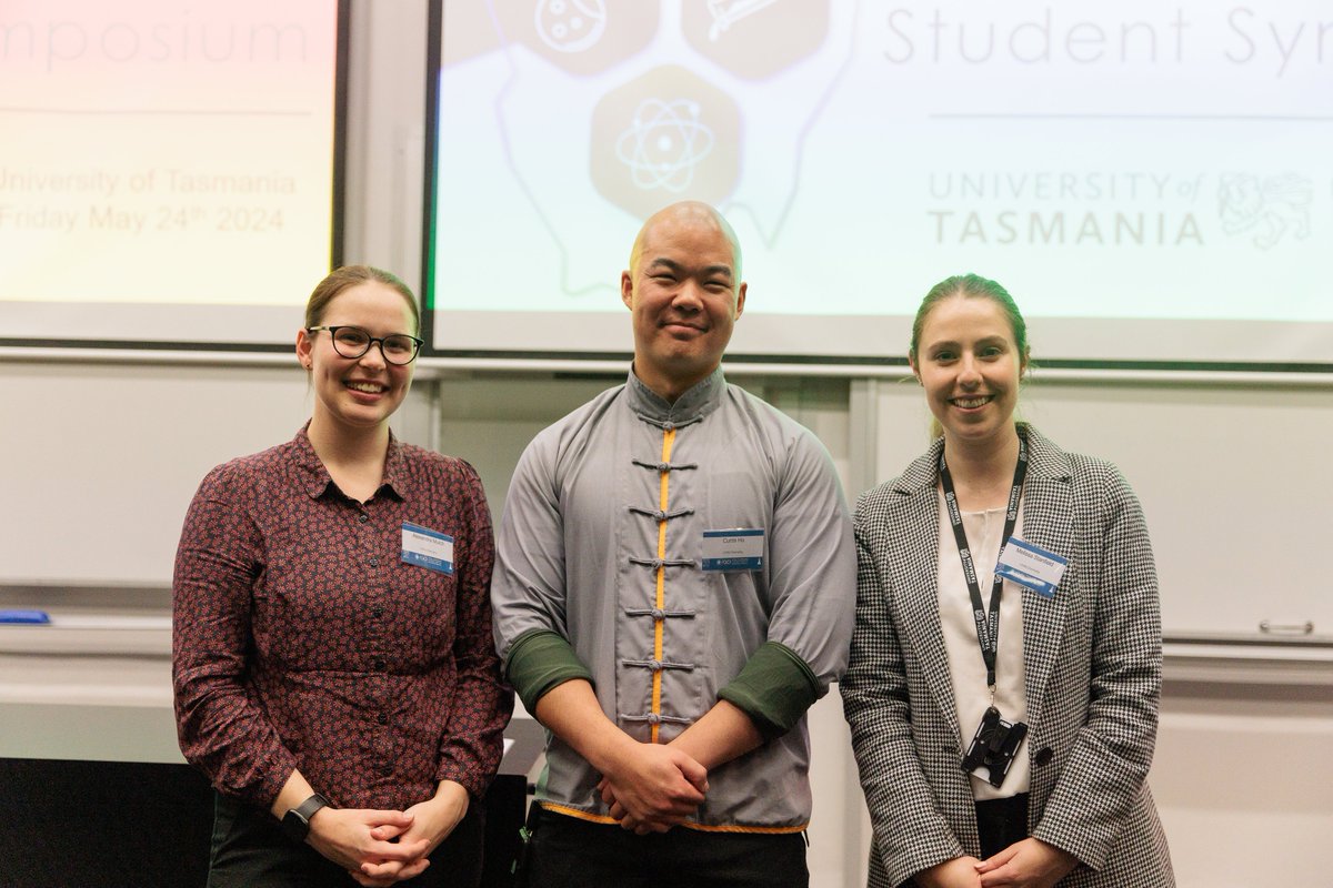 Alexandra Mutch (@mutchalexandra) on Twitter photo Last week we hosted the Tasmanian Chemistry Student Symposium at <a href="/UTAS_/">University of Tasmania</a> . It was a pleasure to help organise this event along with <a href="/Mel_Stanfield/">Mel Stanfield</a> and <a href="/citrus_67/">Dr. Curtis C. Ho</a>.
Thanks <a href="/RACInational/">Royal Australian Chemical Institute</a> Young Chemists Committee for the funding and well done to all of the presenters! Last week we hosted the Tasmanian Chemistry Student Symposium at <a href="/UTAS_/">University of Tasmania</a> . It was a pleasure to help organise this event along with <a href="/Mel_Stanfield/">Mel Stanfield</a> and <a href="/citrus_67/">Dr. Curtis C. Ho</a>.
Thanks <a href="/RACInational/">Royal Australian Chemical Institute</a> Young Chemists Committee for the funding and well done to all of the presenters!