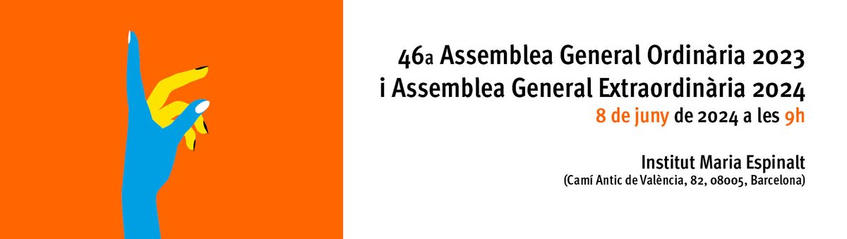 📢 ATENCIÓ! Et convidem a participar en la propera AGO i AGE de l'aFFaC on parlarem de:

🧾 Val escolar
⏰ Jornada escolar a debat
📱 Projecte “La Meva aFFaC”
👨‍👧‍👦 Inclusiva i #JoTambéHiVullAnar

Inscripcions ➡️ affac.cat/ago2023

APUNTA'T I DIGUES LA TEVA!