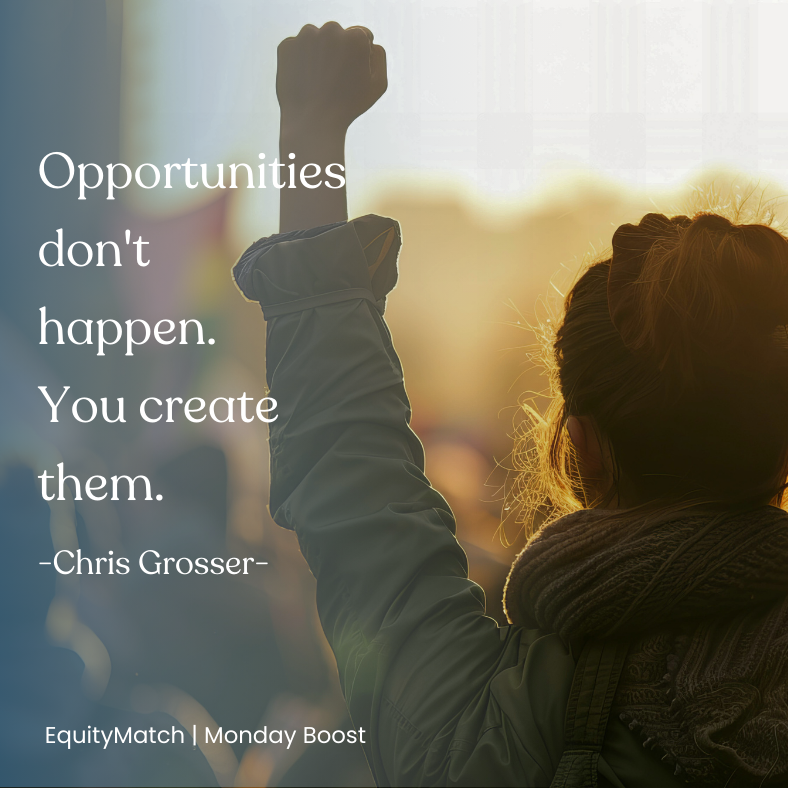 Opportunities aren't found, they're made. Seize them with determination. 🌟
#CreateYourOwnPath