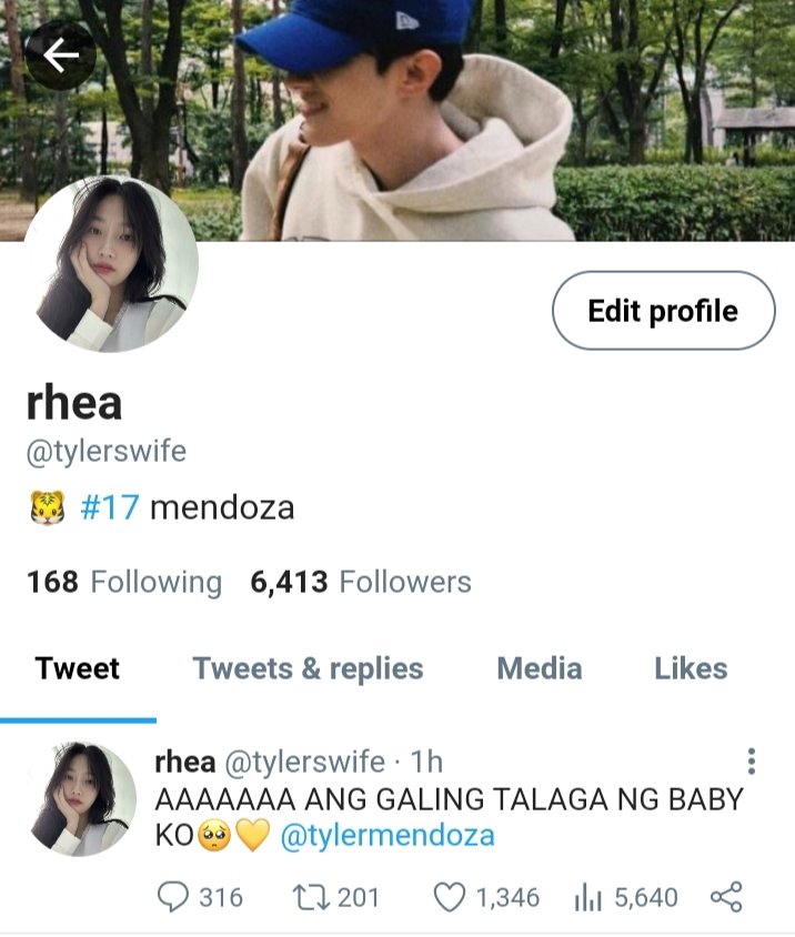 forjakeu's tweet photo. meet rhea gonzales 😙 
the loud, sweet and charming thomasian na #1 fan ni tyler! she's always present to support him, minsan nga talo rin niya ang coaches sa pagiging OA niya sa court. she's also talented and smart– hindi nga lang athletic kaya uaap gf nalang! https://t.co/lUVeQpsJbE
