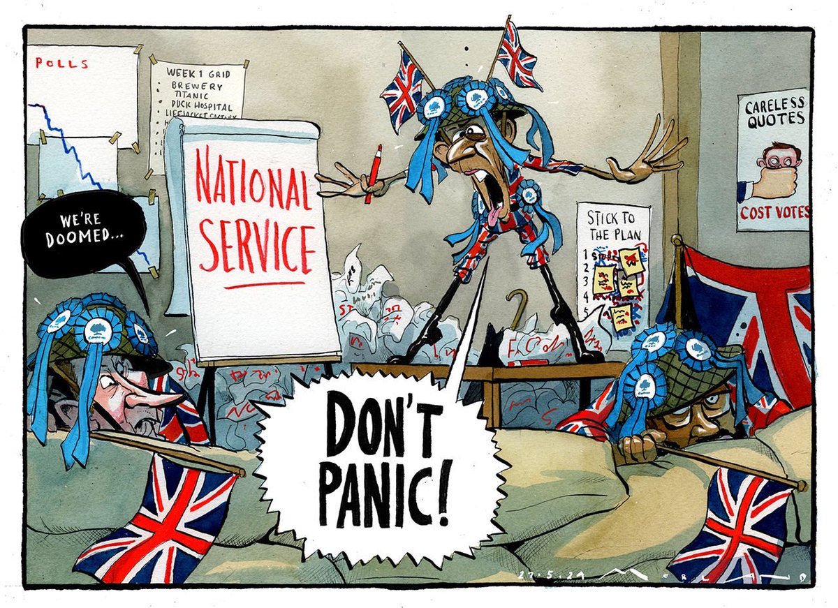 Good bank holiday Monday morning to everyone in Rishi Sunak’s campaign team 😆 By @mortenmorland