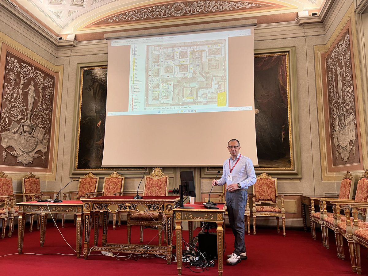 AlexeiProkudin's tweet photo. QCD evolution 2024 is off to a good start.

The 13th edition of the workshop was opened by Alessandro Bacchetta. It is hosted in one of the historical universities of Italy the University of Pavia founded in 1361. https://t.co/yvLUHSlcjW