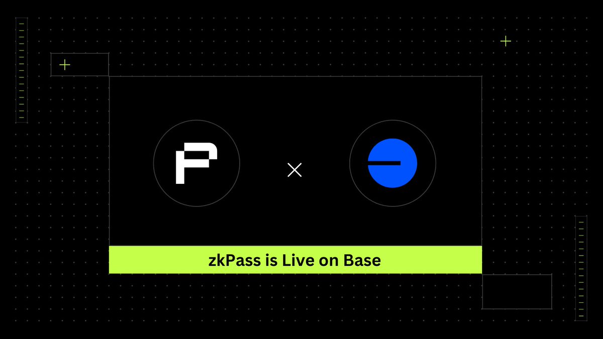 zkPass is live on @base! Users can prove your off-chain identity, assets, and reputation privately from the Internet without over-disclosing private data on the Base chain. More real-world use cases are cooking.