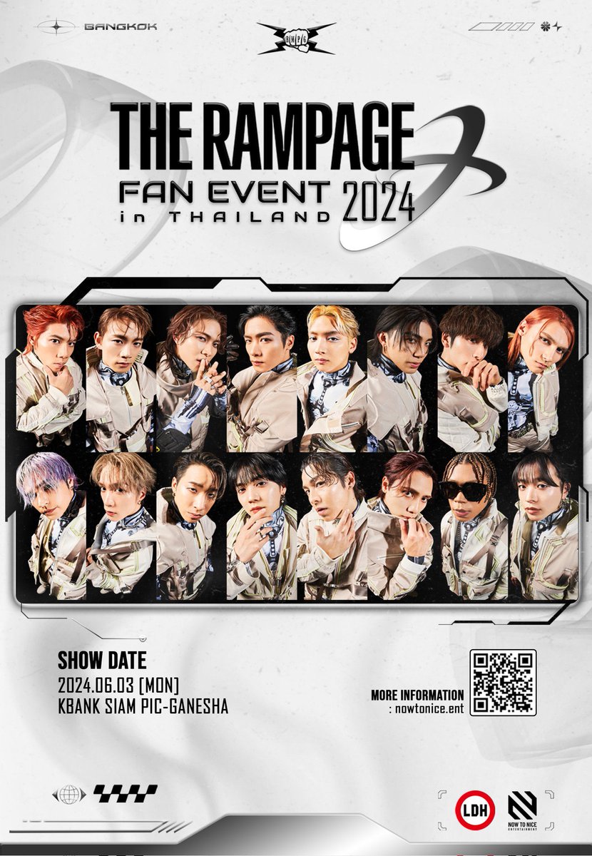 #EPNEWS แจกบัตร “THE RAMPAGE FAN EVENT in THAILAND 2024” ใครอยากได้ฟังทางนี้🙋🏻‍♀️ เพียงทำตามกติกาให้ครบถ้วน ก็รับไปเลย 🎟️บัตรวันที่ 3 มิ.ย. 2567 รอบเวลาแสดง 12:00 น. จำนวน 4 ท่าน ท่านละ 1 ใบ 📝 กติกา 1. กด Follow แอคเคาท์ X ของ @epnewsonline 2. Repost โพสต์นี้