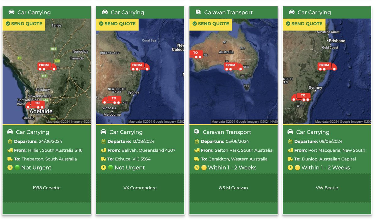 Freightoz_au's tweet image. ChatGPT
📦🚛 Ready for a new challenge? Join Freight Oz! Explore our latest consignments and start your journey today. #TransportOperators #FreightOz #OnTheMove

📷 Click here: freightoz.com.au/landing-page-s…