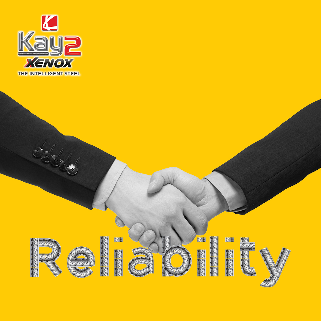 Reliability that stands the test of time. Trust Kay2 Xenox for your construction needs. Naye Bharat Ka Intelligent Saathi #InnovativeSteel #BuildingProsperity #IntelligentStrength #FutureOfConstruction #Kay2Xenox #SteelInnovation #Kay2Steel #NayeBharatKaIntelligentSaathi