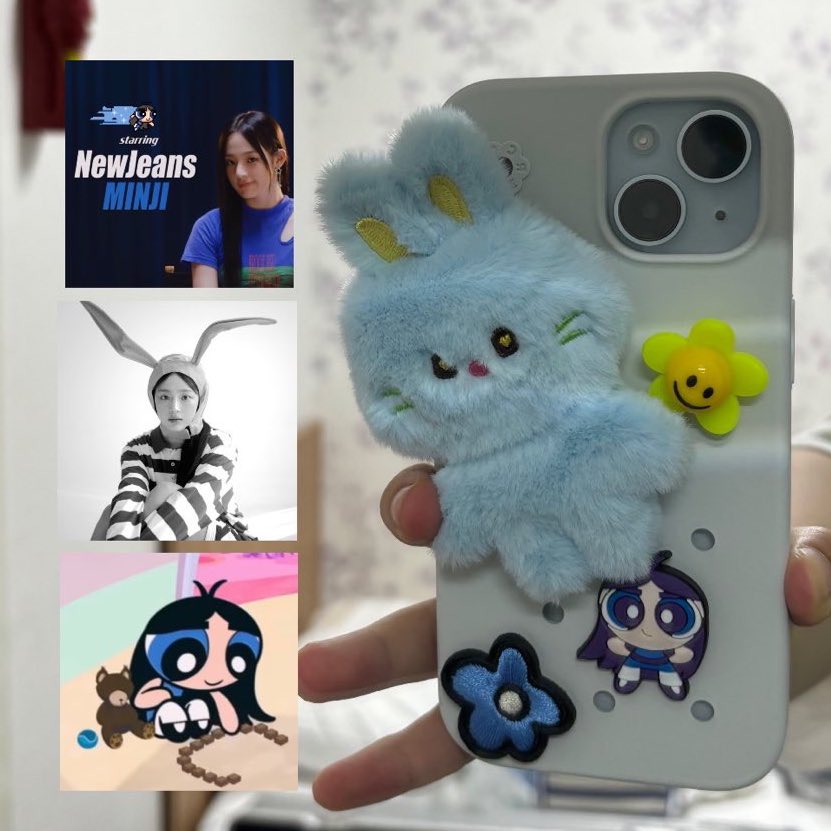 k271541's tweet image. my bunnies phonecase かんせい⭐️🛜
#bunniesと繋がりたい #newjeans #coller 
#minji