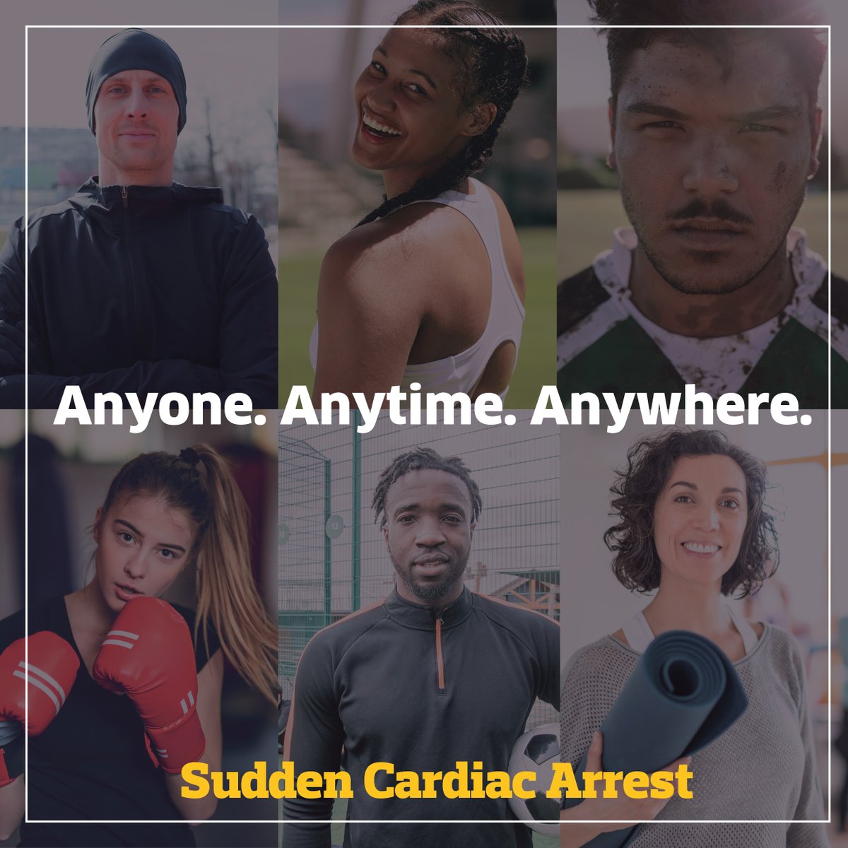 A #SuddenCardiacArrest can happen to anyone, anytime, anywhere

More coaches trained in CPR & defibrillation means more lives will be saved

Our FREE course can help you be a lifesaver. Sign up now and learn how to be quick, be smart and restart a heart 👉 bit.ly/3WAZbyt