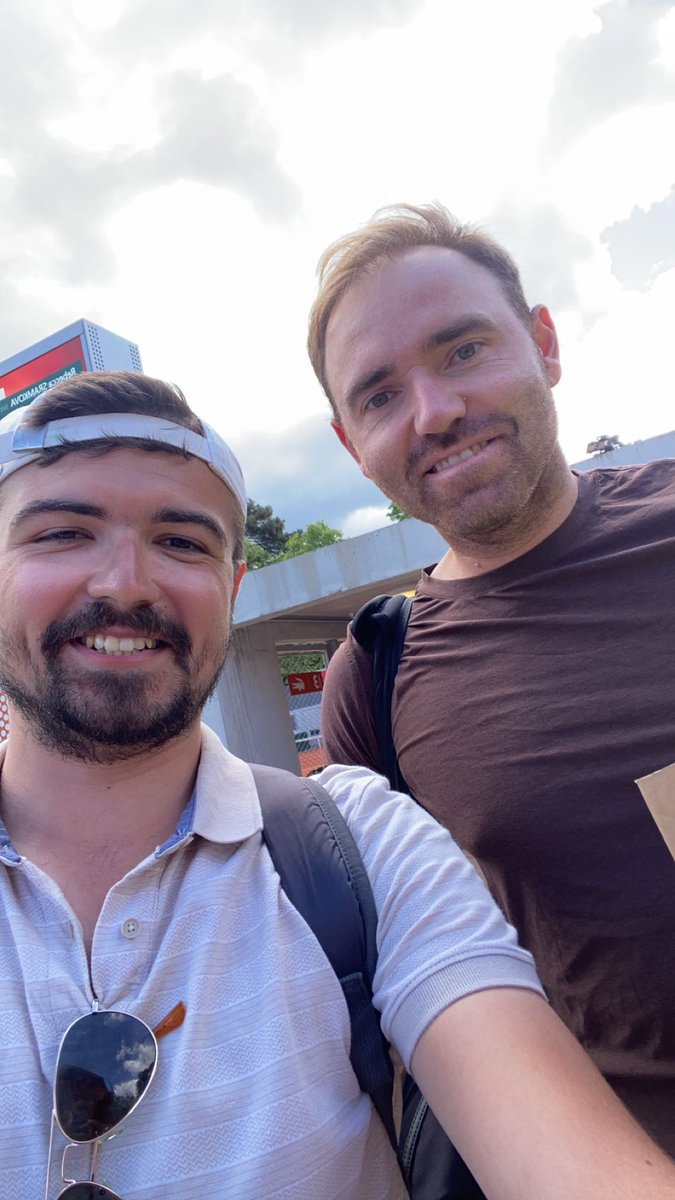 RomainAzm's tweet photo. From 2017 to 2024, we both grew up @BjornFratangelo but very happy I got the chance to meet you again after all these years, thank you for taking the time.
Let’s get it with Madi 💪🏼 https://t.co/O9sSr3SYot