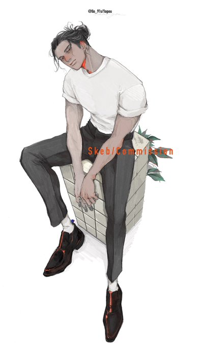 「earrings white shirt」 illustration images(Latest)｜4pages