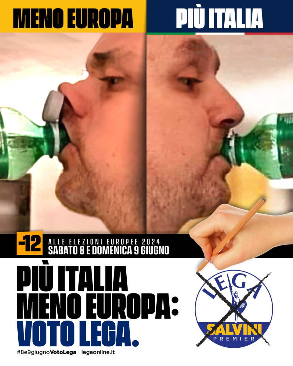 ogni giorno un leghista si sveglia e... niente il problema è proprio questo 
#lega #salvini #elezionieuropee