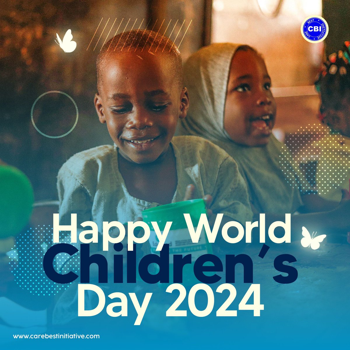 Happy World Children's Day! 🌍✨
Today, we celebrate the boundless potential and bright futures of children everywhere. Let's work together to ensure every child has the opportunity to thrive. #WorldChildrensDay #ForEveryChild #ChildrensRights #Humanitarian #CareBestInitiative