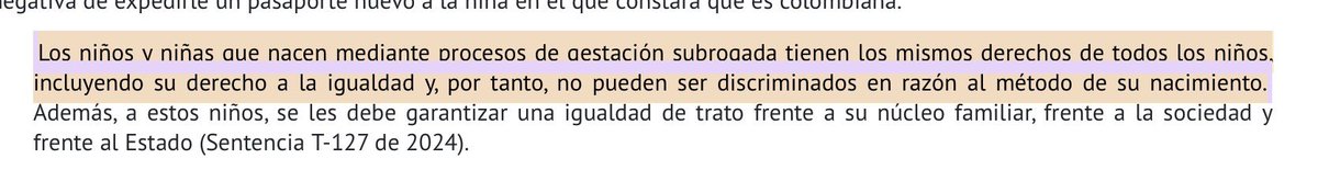 Y recordad, nacidos o no por #GestaciónSubrogada, ningún menor puede ser discriminado en razón de nacimiento.