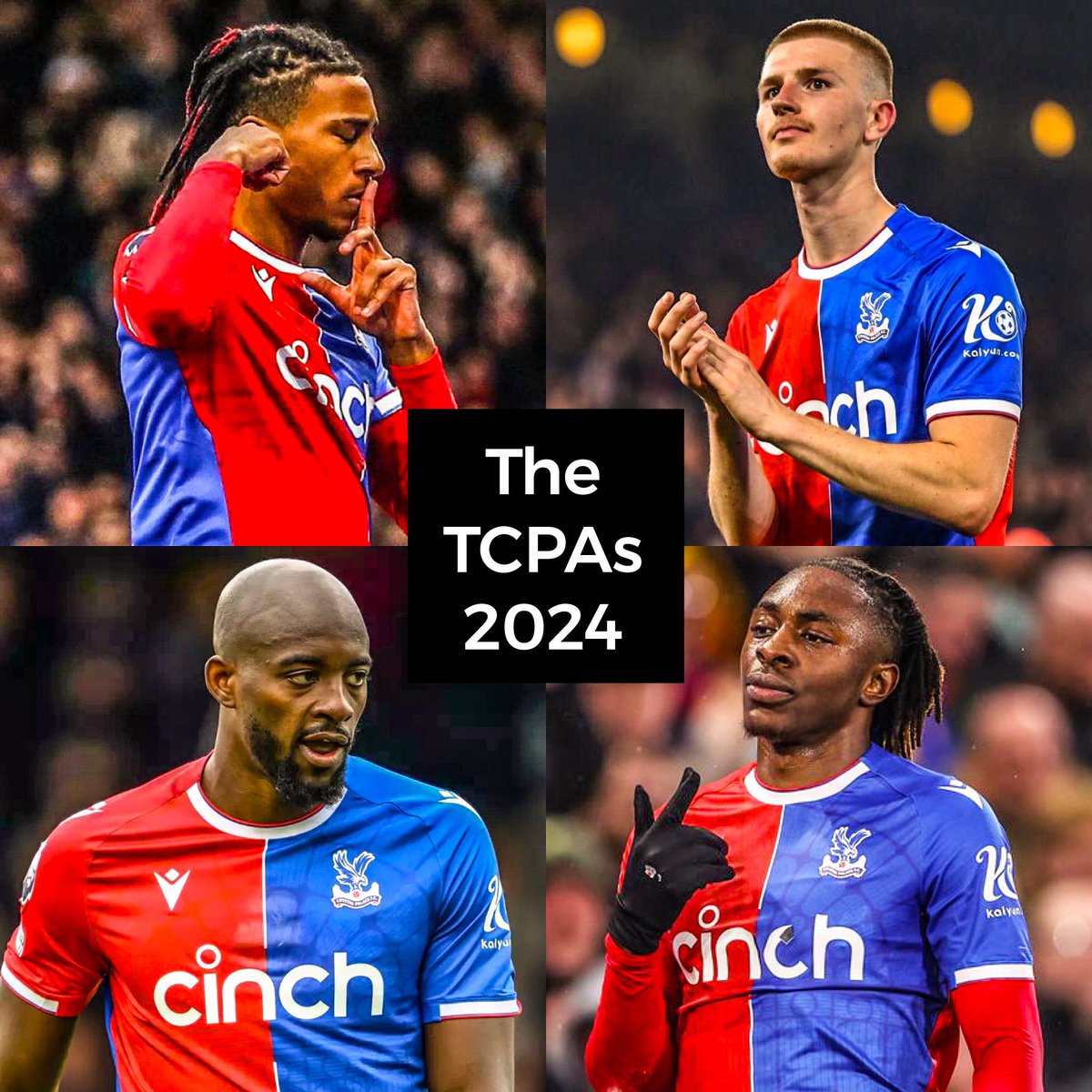 𝗧𝗵𝗲 𝗧𝗲𝗮𝗺 𝗖𝗮𝗹𝗹𝗲𝗱 𝗣𝗮𝗹𝗮𝗰𝗲 𝗔𝘄𝗮𝗿𝗱𝘀 𝟮𝟬𝟮𝟰 🏆 It’s time for The TCPAs! 🙌 Join Ben & Matt on the red and blue carpet as they look back at the 2023/24 season and dish out a few awards. 🎙️ #CPFC 🔴 podcasts.apple.com/gb/podcast/tea… 🔵 open.spotify.com/episode/7e33TZ…