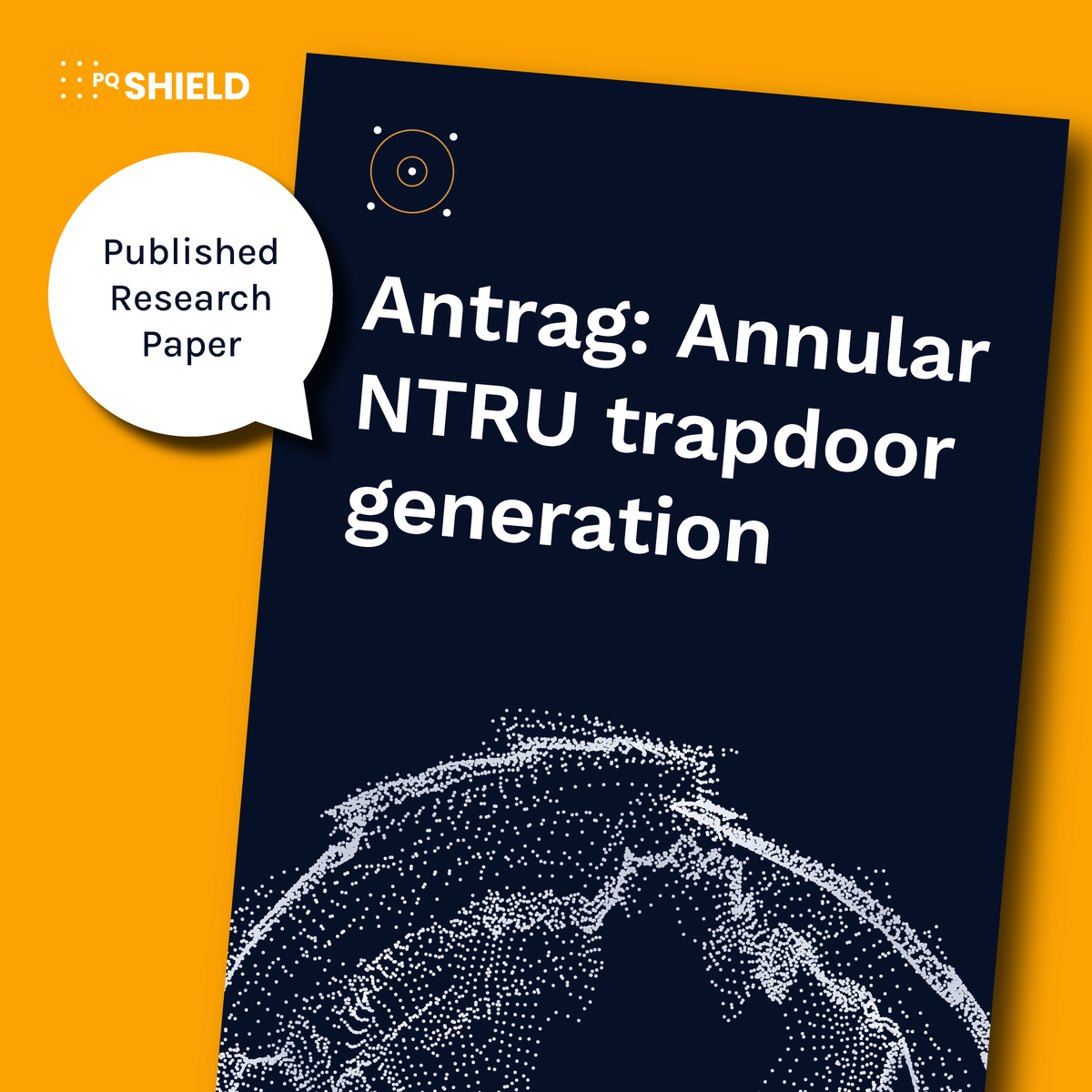 **PAPERS FROM THE PQSHIELD ARCHIVES - PART 22 - Antrag: Annular NTRU trapdoor generation Read the full paper here: hubs.li/Q02wwcdG0 #digitalsignatures #NTRU #post-quantum #cryptography #pqc