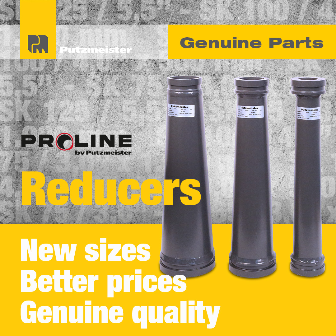 Putzmeister's tweet image. We have expanded our Proline reducer selection and adjusted the prices.
A higher variety of lengths and dimensions is now available at better conditions and of course in Genuine quality.

#putzmeister #concretepumps #proline #genuineparts #reducer