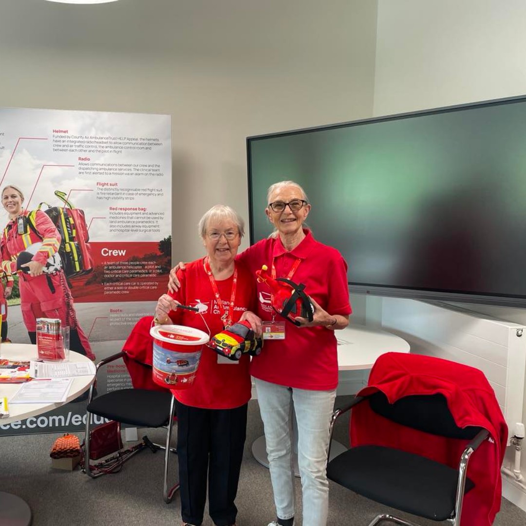 It's day 2️⃣ of our charity pop up shop! ☀️ Browse our summer collection 👋 Say hello to our fantastic team of volunteers 🚁 Learn more about our lifesaving charity 📍 Midlands Air Ambulance Charity, Airbase Avenue, Neachley, Shifnal, TF11 8UR 🕒 10:00am - 4:00pm