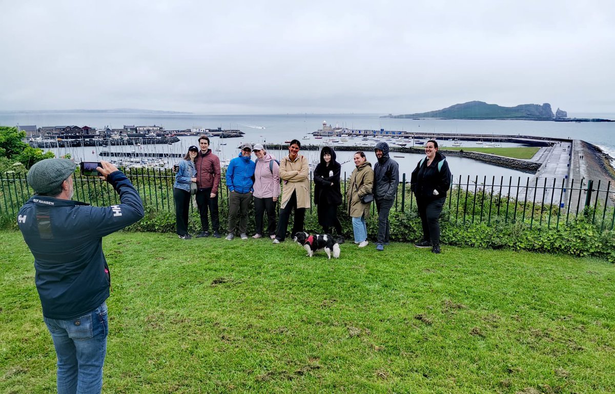 I’m also Chief Cameraman 📷 on the Hikes & Pints tour of Howth - Missy is always the Model 🌟 #hikesandpints #howth #dublin #ireland #hiddenhowth #dublincoastaltrail