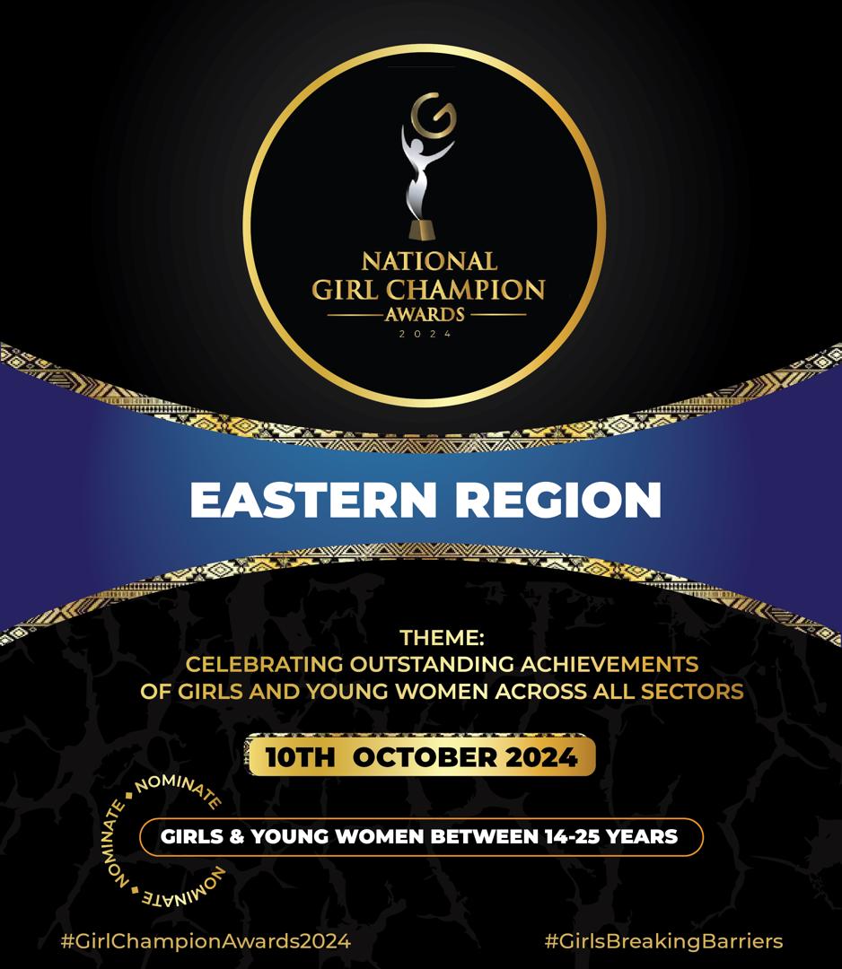 Eastern Region, this is for you! Let's identify #GirlChampions that are making a difference in your communities. 

Nominate them for the National Girl Champions Award using the link: bit.ly/m/2024_gca_nom…

Let's do this 💪 

#GirlsBreakingBarriers
#GirlChampionAwards2024