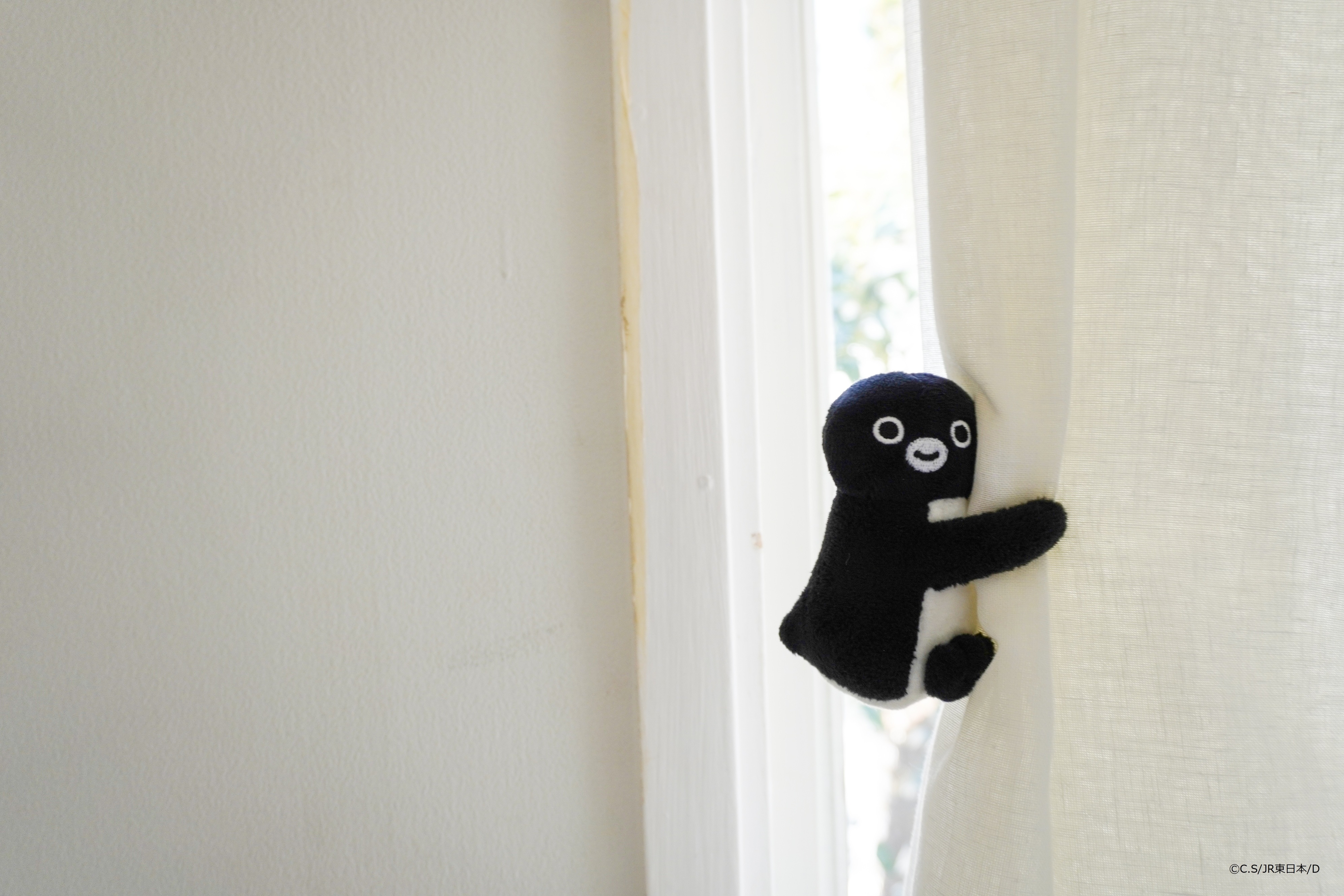 Suicaのペンギン ぬいぐるみカーテンタッセル Suicaのペンギン ベルメゾン ぬいぐるみカーテンタッセル「Suica