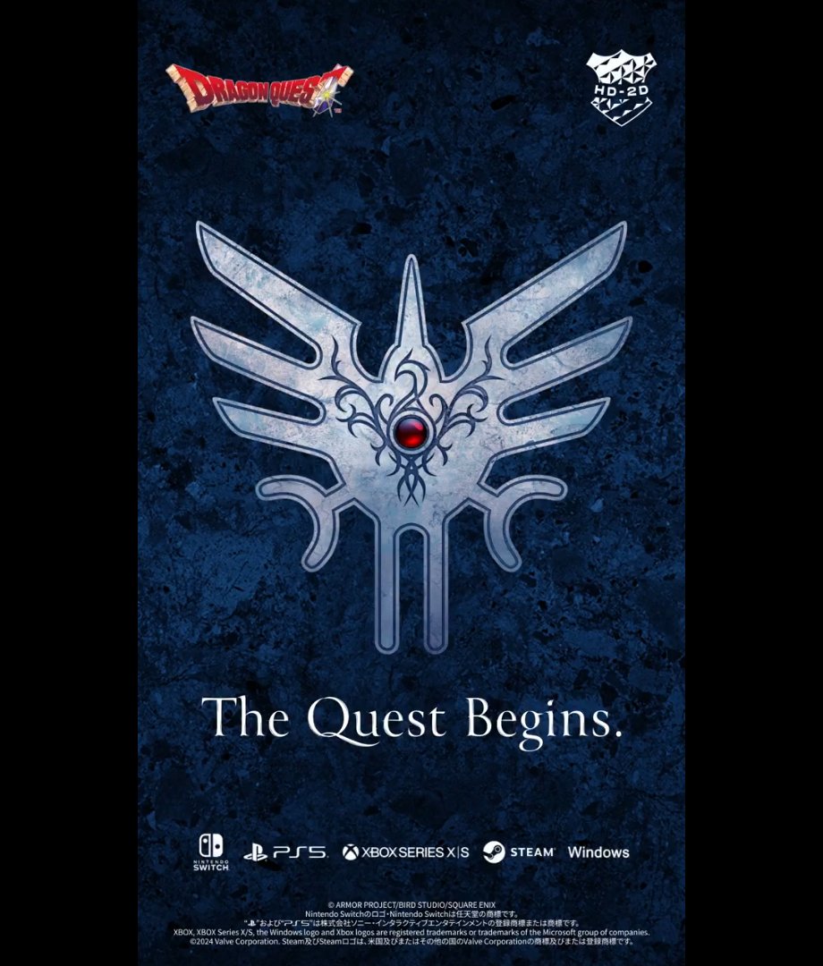 dqtool's tweet photo. #ドラクエの日

ドラクエ3 HD-2D の対応機種を発表

SWITCH, PS5, XBS X/S, STEAM

冒険の日はそう遠くないはず・・・。

https://t.co/xCbpJr45sj https://t.co/WA6GFB1RGu