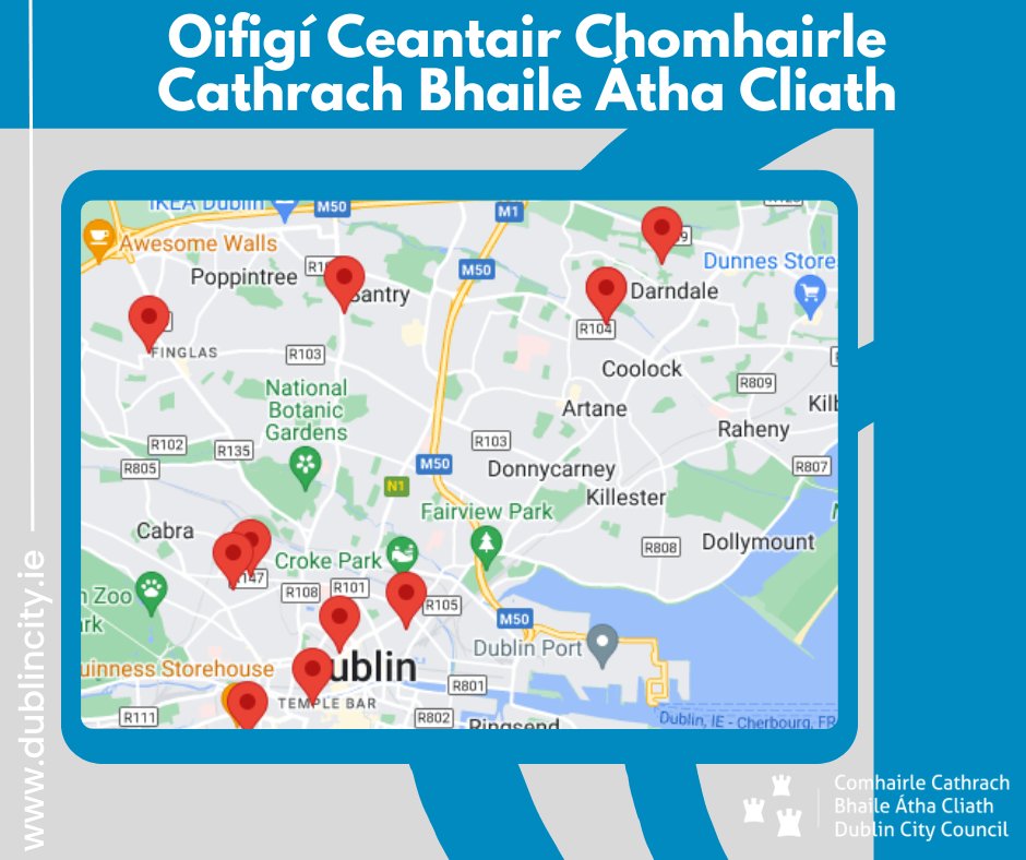 Tá Cathair Bhaile Átha Cliath roinnte i gcúig limistéar riaracháin. ‘Ceantair Áitiúla’ a thugtar orthu seo. Úsáidtear iad chun seirbhísí a sholáthar don phobal. Tá tuilleadh eolais fúthu agus faoi d'oifig cheantair áitiúil le fáil ag bit.ly/3ef2H0w #YourCouncil #Dublin