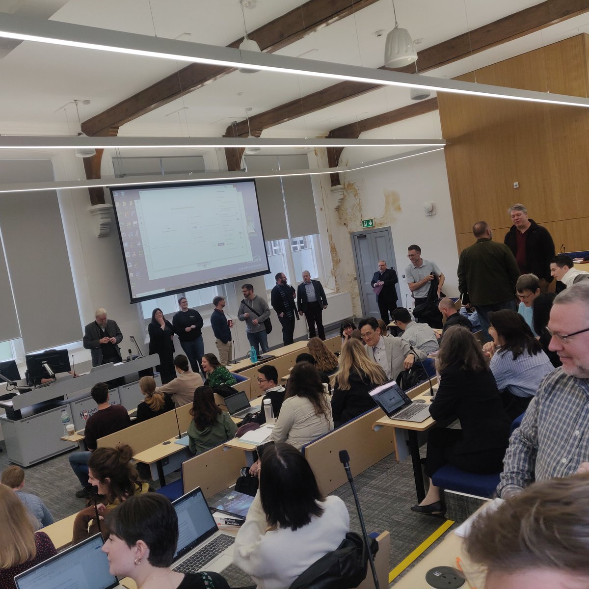 Is there anything like being in a room full of scholars and friends on the first day of conference? It's such a joy to hear the gleeful sounds of recognizing old friends and meeting new ones. 
#PGDivAbdn2024 #TCBBBC24