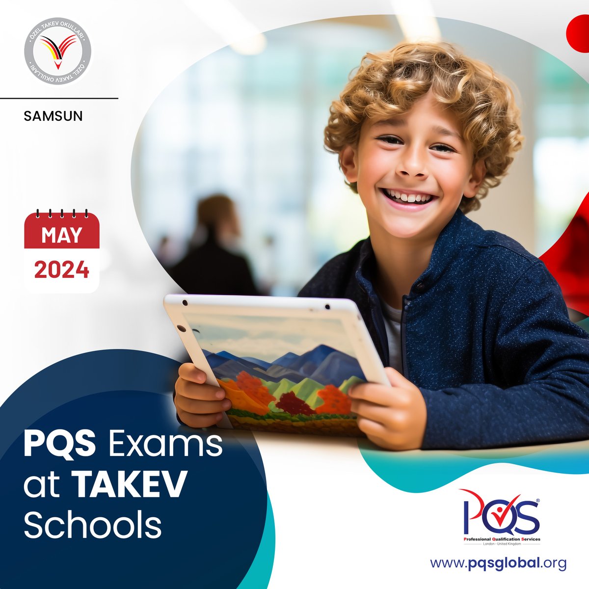 TAKEV OKULLARI / SAMSUN

PQS Exams at TAKEV Schools in May 2024

pqsglobal.org

#pqs #pqsglobal #pqslondon #pqsturkey #pqsazakhstan #pqsmexico #cefr #pqsouthafrica #pqsonlineexam #pqsonlineenglish #pqsonlinegerman #pqsonlinespanish #pqsonlineplacementtest