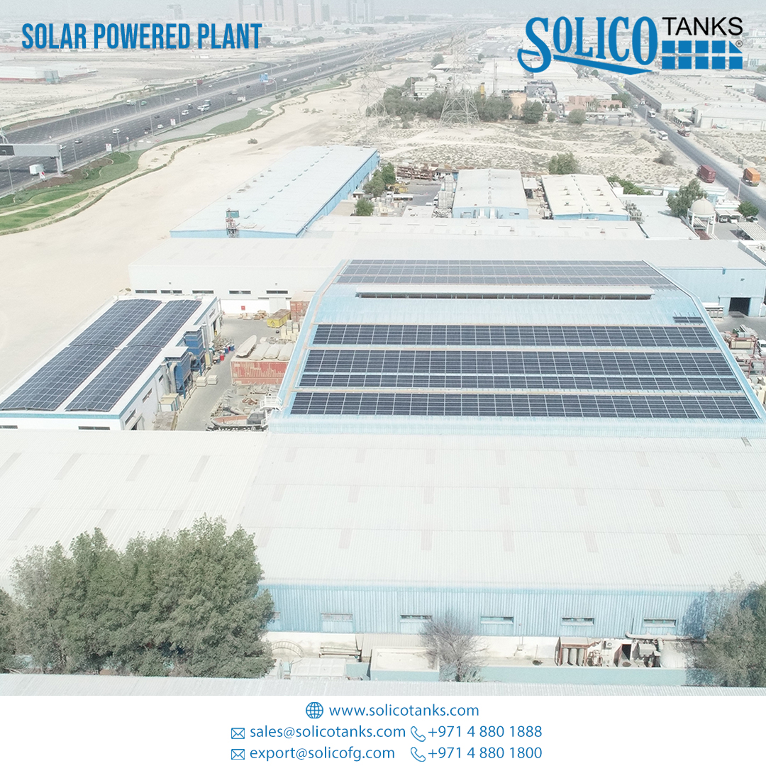 SolicoTanks's tweet photo. Solar Powered Plant: At #Solico, we believe that #solar power is the key to a greener future for everyone. That’s why we have invested heavily in solar #energy technologies, transforming our production plant into a more environmentally friendly and #energy-efficient facility. https://t.co/ACNhmT8jqy
