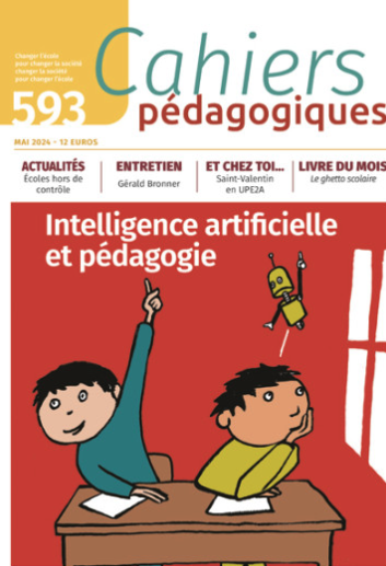 « Je ne veux pas corriger la production d’une machine ! » 
Comment évaluer à l'ère de l'IA? 
RDV pou échanger sur le sujet avec Alexandra autour d’un live le 8 juin 2024 de 16h à 18h. Sur inscription : cahiers-pedagogiques.com/15-chrono-entr…