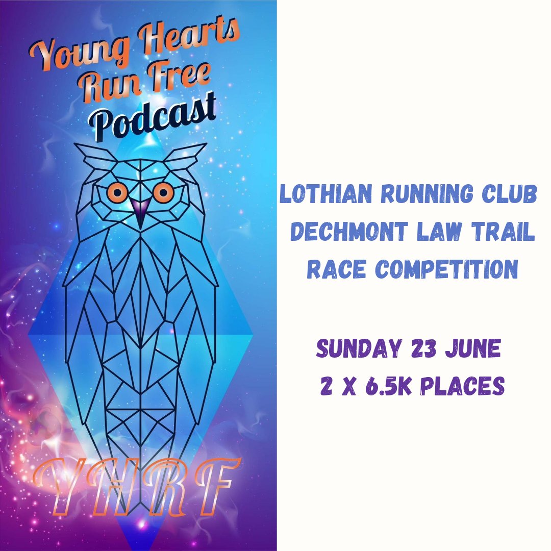 Our pals at @LothianRunning have kindly given us 2 places at their 6.5k race on Sunday 23 June. To enter, like and tag a pal, simple ken... Full event details: entrycentral.com/Dechmont_Law_T… #yhrfprizes